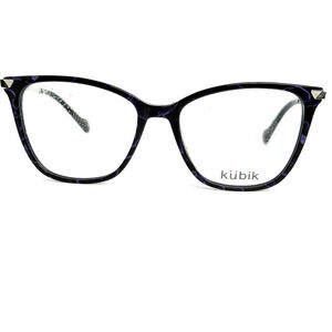 Kubik COS 5063 C3 Eyeglasses Frames Purple Black 52-16-140 IL H18985
